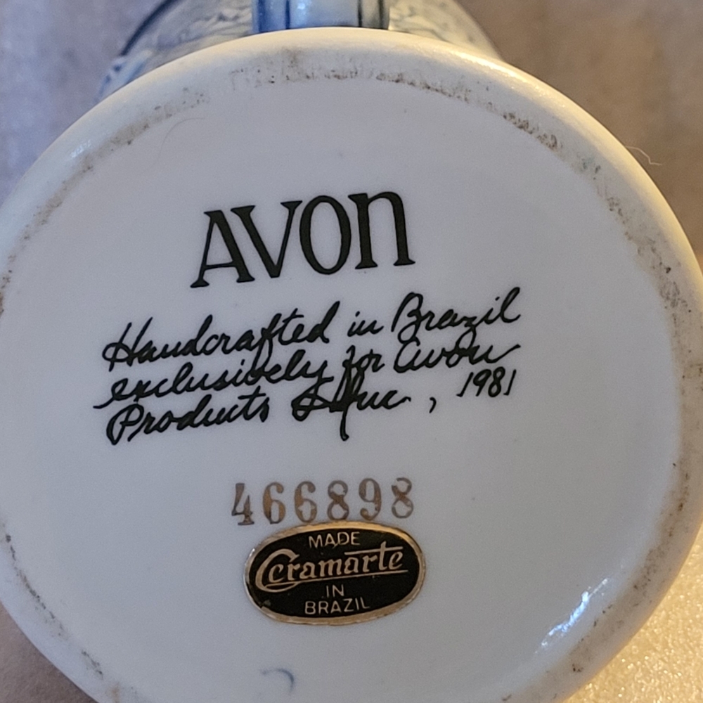 🌟Vintage Pottery Stein 80's Avon - Picture 3 of 10